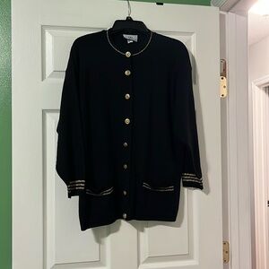 Vintage Sweater Jacket, Large